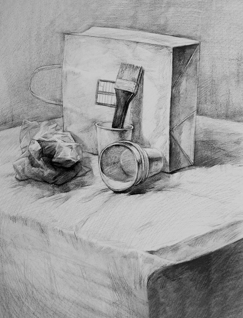 素描 素描静物 2016 西美 高分卷